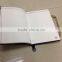 Customized pages soft pu leather bound notepad