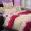 Wedding Microfiber Fabric Bed Sheet Set
