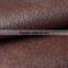 Synthetic leather with nonwoven backing