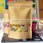 high quality design cookie packaging brown paper bag with window