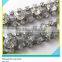 Srass Cup Chain Sew on Technics Mix Size Clear Rhinestone Cup Chain