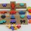 proschool education puzzle block wooden toys