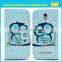 Owl Standing Print Leather Case for HTC D500