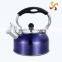 1.8L professional and high quality stainless kettle with full color coating tea pot