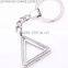 Lady Favorite Item Keychain Silver Jewelry Triangle Product