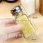 Packaging square shape salt spice shaker glass bottle glass spice bottle