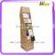 Supermarket Promotion Dump Bin Stand Cardboard Magazine Display