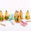 Biology Learing Worm Eat Pear Children Wooden Threading Toys