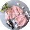 Cheap wholesale cotton coat&pants baby children suit