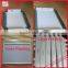 25mm Polished Silver Aluminum Snap Frame