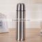 750ml double wall stainless steel thermos/stainless steel bullet vacuum flask with pump strainer water bottle
