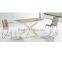 Arrival transparent plexiglass coffee table