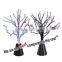 hot selling 12.5 inch CHRISTMAS TREE FIBER LAMP