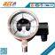 good price of Electric three contact bourdon pressure gauge manometer