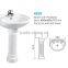 small pedestal basin children pedestal basin,hand wash basin