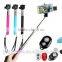 NEW SELFY STICK EXTENDABLE IN BLACK & PINK SELFIE & BLUETOOTH SELFIE STICK REMOTE MONOPAD