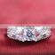 Fashion rystals jewelry in silver diamond wedding ring