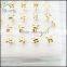 latest butterfly silver nose pins
