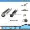 slot handrail tube for outdoor handrails