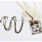 Accessories womens antique gold plated vintage diamond owl pendant necklace                        
                                                                                Supplier's Choice