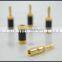 Audio Gade OEM A-103(G) Carbon Fiber series Gold plated Banana Connectors
