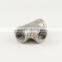 Stainless Steel 304 Tee - 1/2"NPT, Homebrew Hardware, Pump fitting
