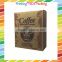 Wholesale Customer Logo Printed kraft Cardboard Coffee food Paper Packing Box