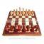 Magnetic Chess Box Wooden Folding Chess Set With King Height 2.5 Inch