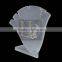 Frosted Acrylic Necklace Jewelry Display stand