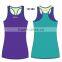 wholesale comfortable cool design singlets girls running wear