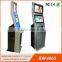 Interactive touchscreen Self Service A4 Print Kiosk With Cash Acceptor