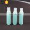 blue color PP plastic perfume bottle for sample perfume vial