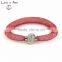 CZ Stone inside !Best Selling colorful bracelets jewerly with crystal ball