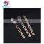 3pcs/set Outdoor Camping Stainless Steel Knife Fork Spoon In One