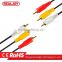 2016 factory supply 15m 3rca-3rca audio aux cable