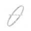 Memories Bangles with Customize Design Word 'BEAUTIFUL' with 4mm/7mm Width