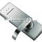 Low voltage hotel door lock with silver color