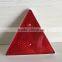 Top sale truck triangle colorful plastic warning reflectors
