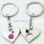 promotional anniversary gifts metal LOVE key chain