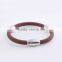 Noproblem P095 FDA red tourmaline germanium charm sport elegrant unisex power magnetic energy bracelet