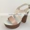 cx341 ladies wood heel sandals