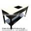 hotel furniture coffee table with rectangular quartz top