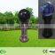 Roman column glass ball outdoor led light for garden decoration solar light