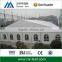 Outdoor clear span event tent for commercial activities