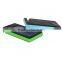 Waterproof solar power bank 8000mah with led torch