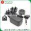 interchangeable type 6vdc 7vdc 12vdc 9vdc 1000ma 2000ma power supply dc 5v 500ma adapter