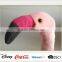 Animated Plush Toy Pink Flamingo Decorations