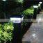 JR-B006 Aluminium led solar garden light solar bollard light