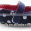 2015 polka dots baby canvas shoes with hook and loop strap