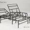 Adjustable Heavy Duty Metal Bed Frame/Mattress Foundation or Box Spring, Queen Size